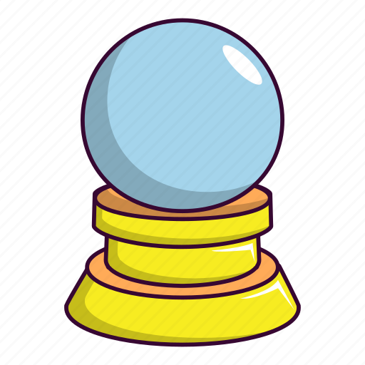 Ball, cartoon, crystal, decoration, glass, globe, magic icon - Download on Iconfinder