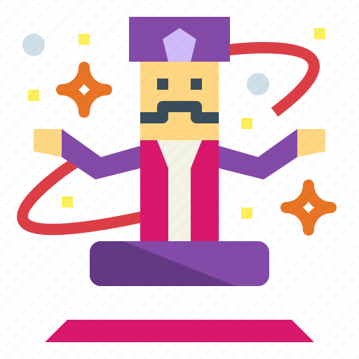 Entertainment, magic, magician, wizard icon - Download on Iconfinder