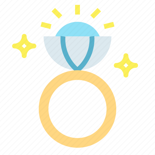 Diamond, engagement, jewelry, ring icon - Download on Iconfinder
