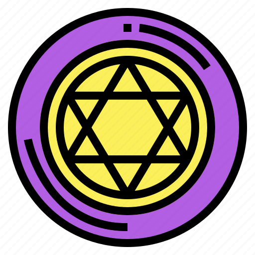 Circle, magic, pentacle, star icon - Download on Iconfinder