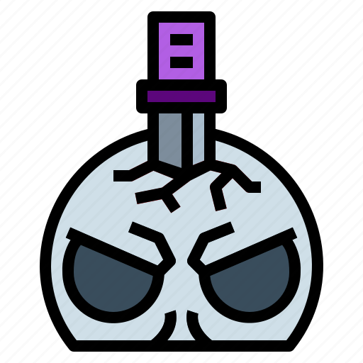 Knife, magic, ritual, skull icon - Download on Iconfinder