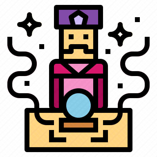 Avatar, magician, professional, seer icon - Download on Iconfinder