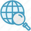 find, glass, magnifier, magnifying glass, search, world, zoom 