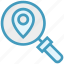 find, glass, location pin, magnifier, magnifying glass, search, zoom 
