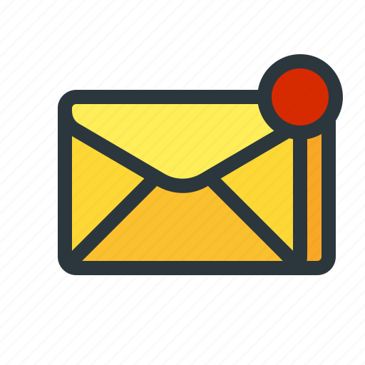 Email, incoming, mail, new, newsletter, notification, unread icon - Download on Iconfinder