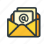 email, envelope, inbox, letter, mail, newsletter, subscription 