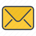 chat, email, envelope, letter, mail, message, send