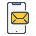 email, mail, message, mobile, notification, phone, smartphone
