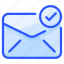 checked, deone, envelope, letter, mail, message 