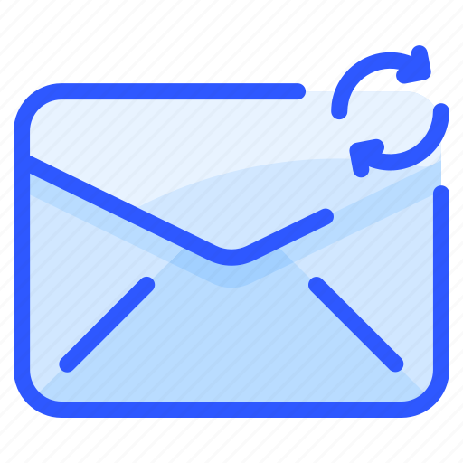Envelope, letter, mail, message, sync icon - Download on Iconfinder
