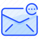 envelope, letter, mail, message, notification 