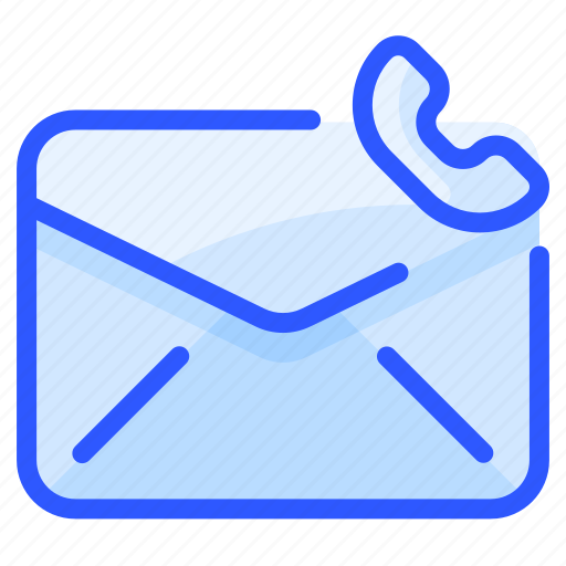 Contact, envelope, letter, mail, message, phone icon - Download on Iconfinder