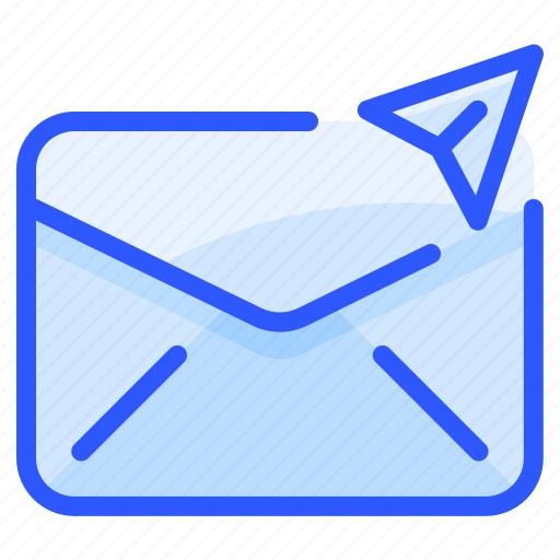 Envelope, letter, mail, message, paper, plane, send icon - Download on Iconfinder