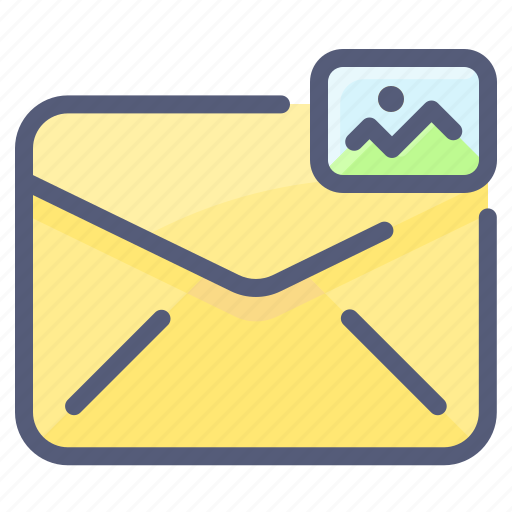 Envelope, image, letter, mail, message icon - Download on Iconfinder
