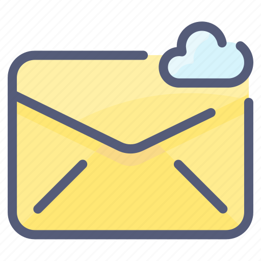Cloud, data, envelope, letter, mail, message icon - Download on Iconfinder
