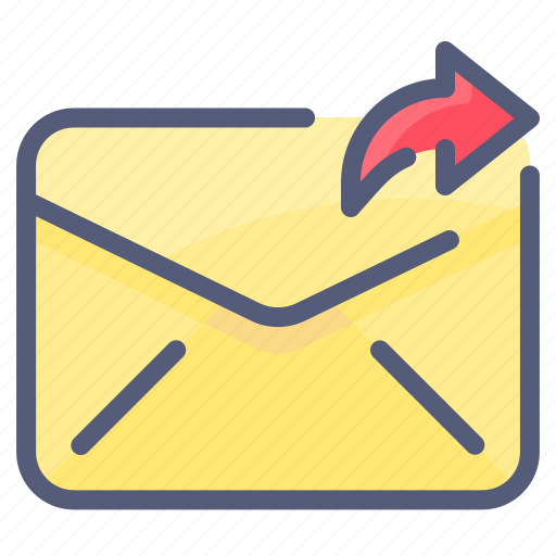 Envelope, forward, letter, mail, message, resend icon - Download on Iconfinder