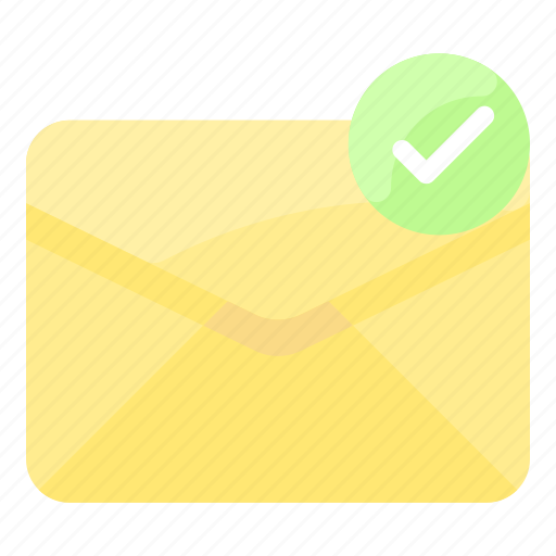Checked, deone, envelope, letter, mail, message icon - Download on Iconfinder