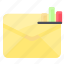 chart, envelope, graph, letter, mail, message 