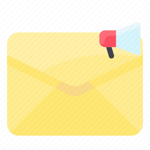 Ads, envelope, letter, mail, message, newsletter icon - Download on Iconfinder