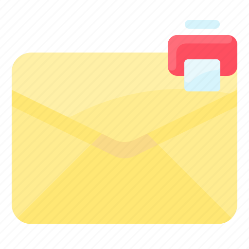 Envelope, letter, mail, message, print icon - Download on Iconfinder