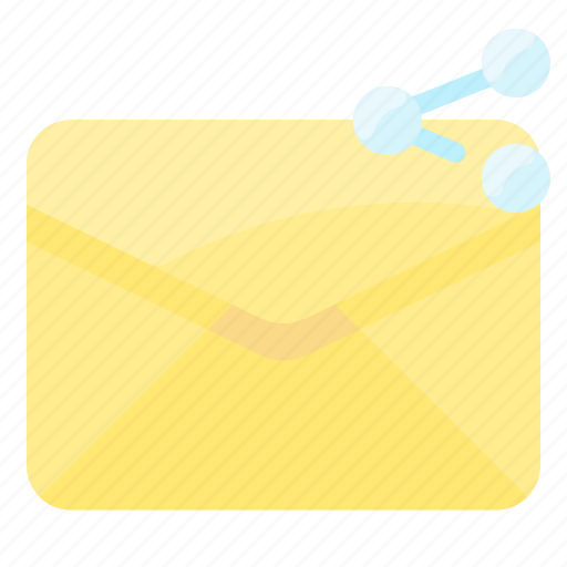Envelope, letter, mail, message, share icon - Download on Iconfinder