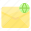 envelope, letter, mail, message, web 