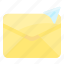 envelope, letter, mail, message, paper, plane, send 