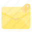 envelope, letter, mail, message, tag 