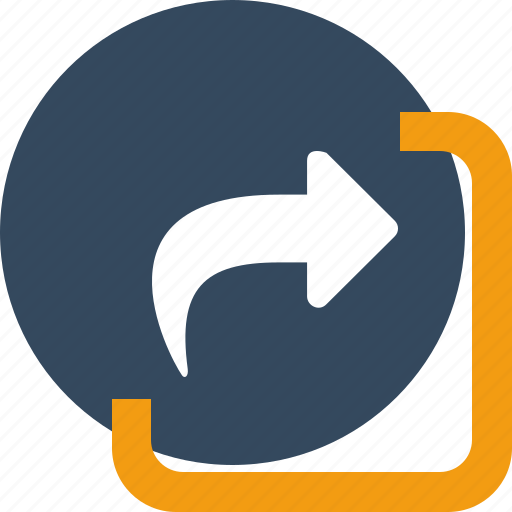 Reply, share, forward, next, right, rss, social icon - Download on Iconfinder