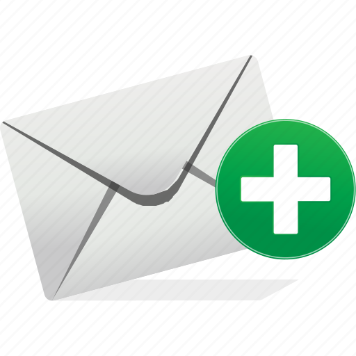 Email, logo, plus, communication, envelope, new, send icon - Download on Iconfinder