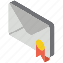 iso, isometric, mail, marked, post