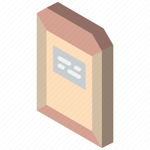 Envelope, hard, iso, isometric, mail, post icon - Download on Iconfinder