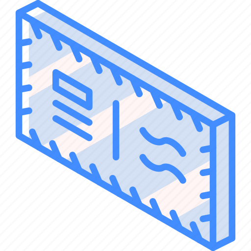 Air, iso, isometric, mail, post icon - Download on Iconfinder
