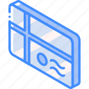 iso, isometric, mail, parcel, post