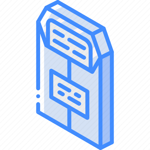 Iso, isometric, mail, open, post icon - Download on Iconfinder