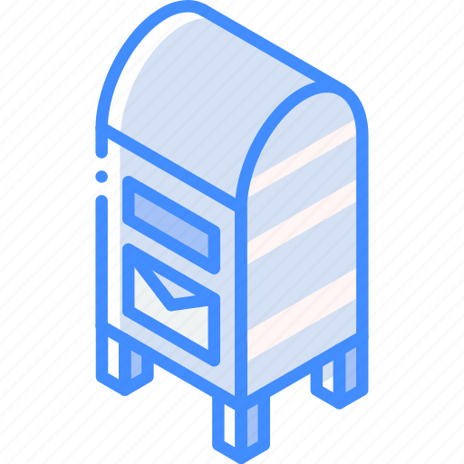 Box, iso, isometric, mail, post icon - Download on Iconfinder