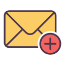 add, chat, email, envelope, internet, letter, mail