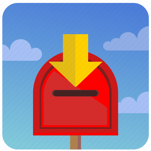 Inbox, letters, mailbox, message, post, postbox icon - Download on Iconfinder