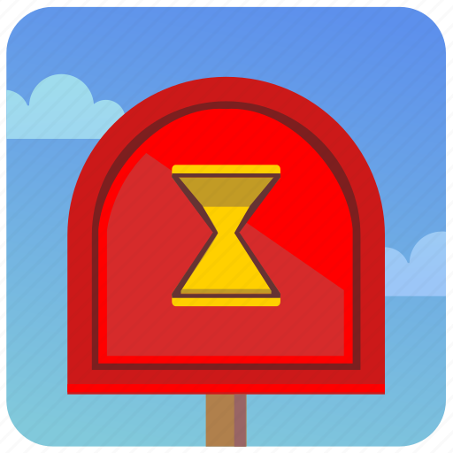 Emails, loading, mailbox, pause, post, time, wait icon - Download on Iconfinder