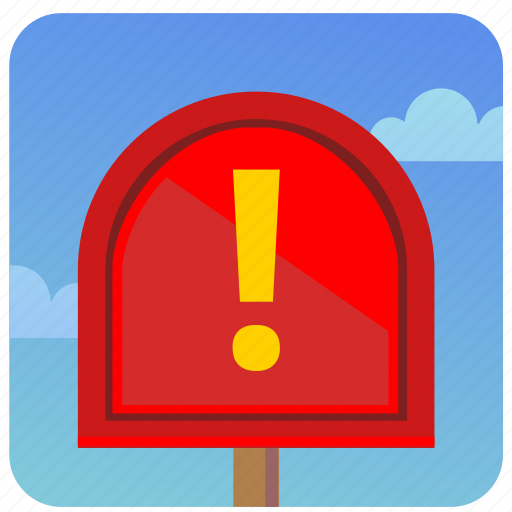 Attention, email, letter, post, virus, warning icon - Download on Iconfinder
