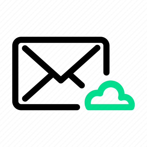 Cloud, email, mail, message icon - Download on Iconfinder