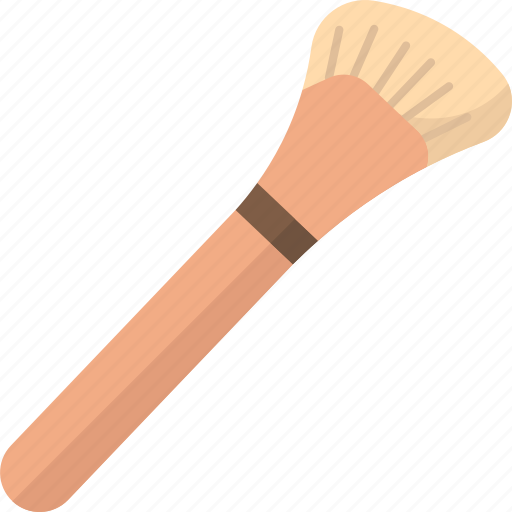 Brush, bronzer, face, makeup, beauty icon - Download on Iconfinder