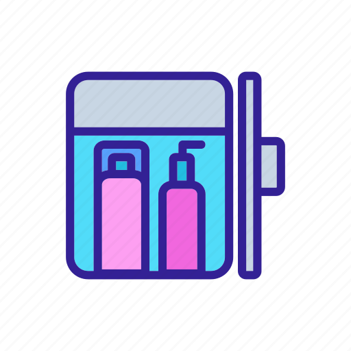 Cooling, cosmetic, cosmetics, equipment, fridge, shelf, tool icon - Download on Iconfinder