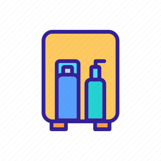 Cooling, cosmetic, cosmetics, equipment, fridge, makeup, refrigerator icon - Download on Iconfinder