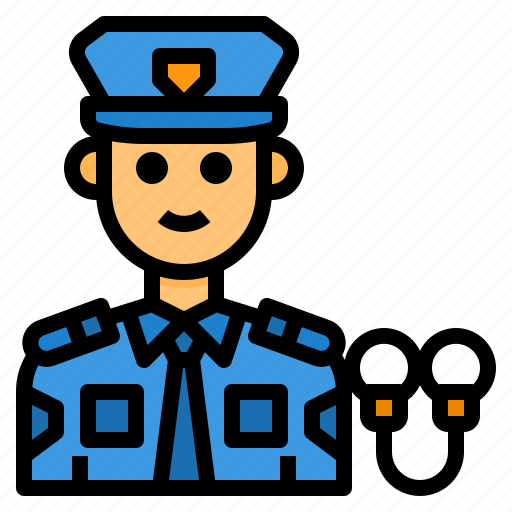 Job, policeman, occupation, man, avatar icon - Download on Iconfinder