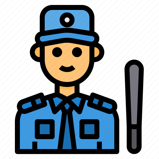 Guard, security, occupation, man, avatar icon - Download on Iconfinder