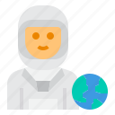 man, astronaut, avatar, space, occupation