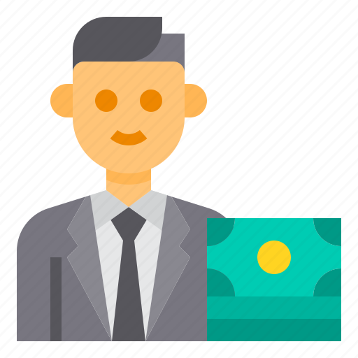 Man, banker, avatar, accountant, occupation icon - Download on Iconfinder