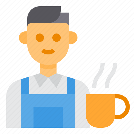 Man, occupation, avatar, coffee, barista icon - Download on Iconfinder