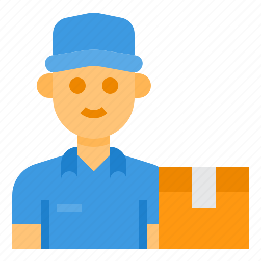 Postman, man, avatar, delivery, occupation icon - Download on Iconfinder